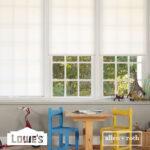 White Light Filtering Cordless Polyester Pleated Shade