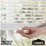 1-in Cordless White Vinyl Room Darkening Mini-Blinds